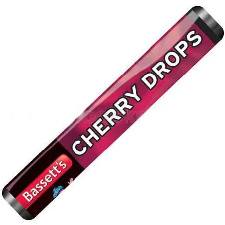 Bassetts Cherry Drops Roll(Wholesale Grocery Item For Christmas) (Case of 3)